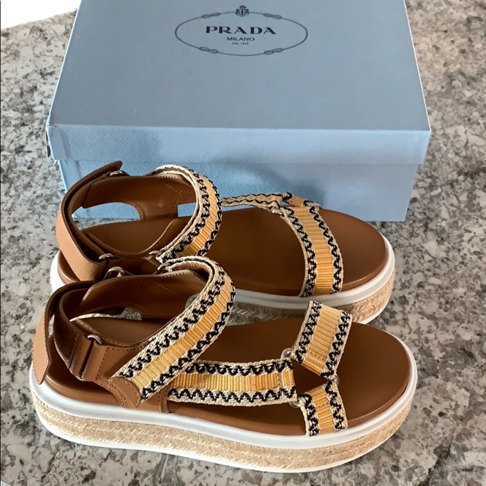 Prada Platform espadrille